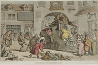 KG 2021 033
<br/>
De laatste rit (serie: The English dance of death)
<br/>
<em>Rowlandson, Thomas (1756-1827)</em>